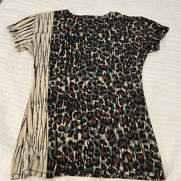 Heyne Bogut leopard print tee  2 - Picture 5 of 7